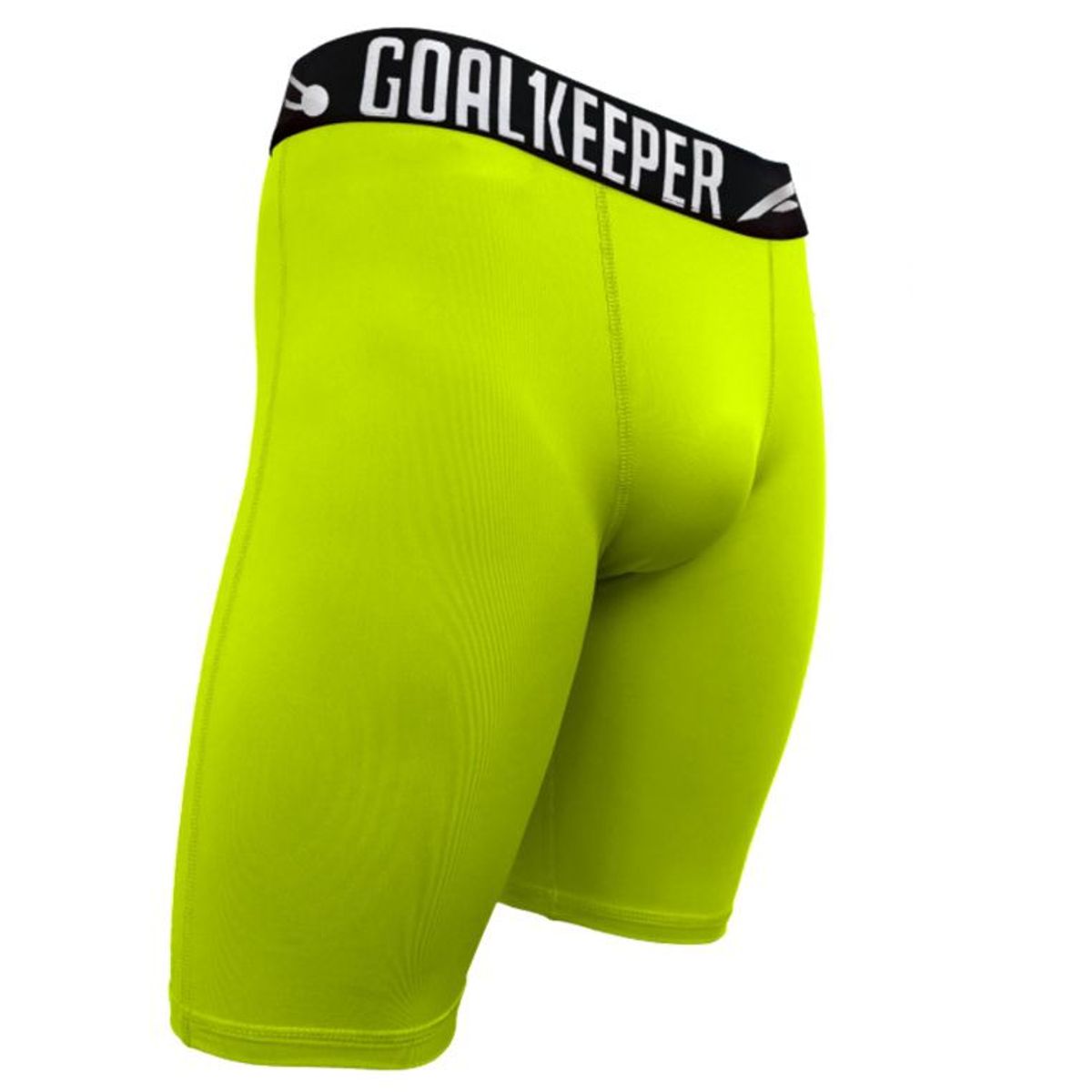 GENERICO - malla short licra pantaloneta hombre amarillo fluor
