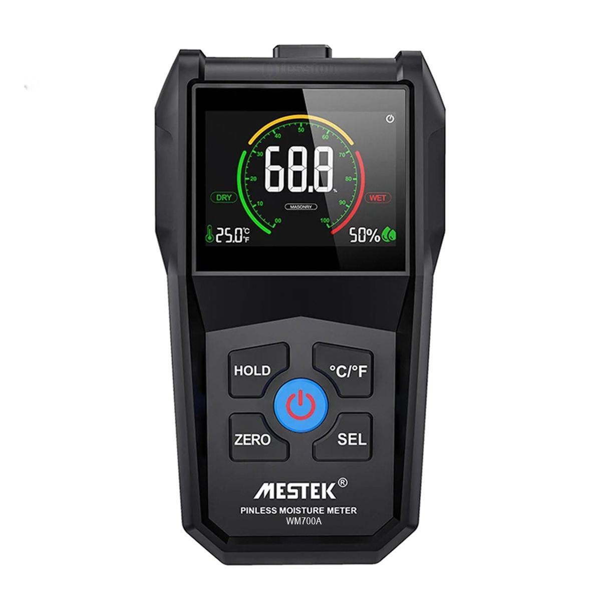 GENERICO - Higrómetro sin contacto para medir humedad en maderas dry wall muros