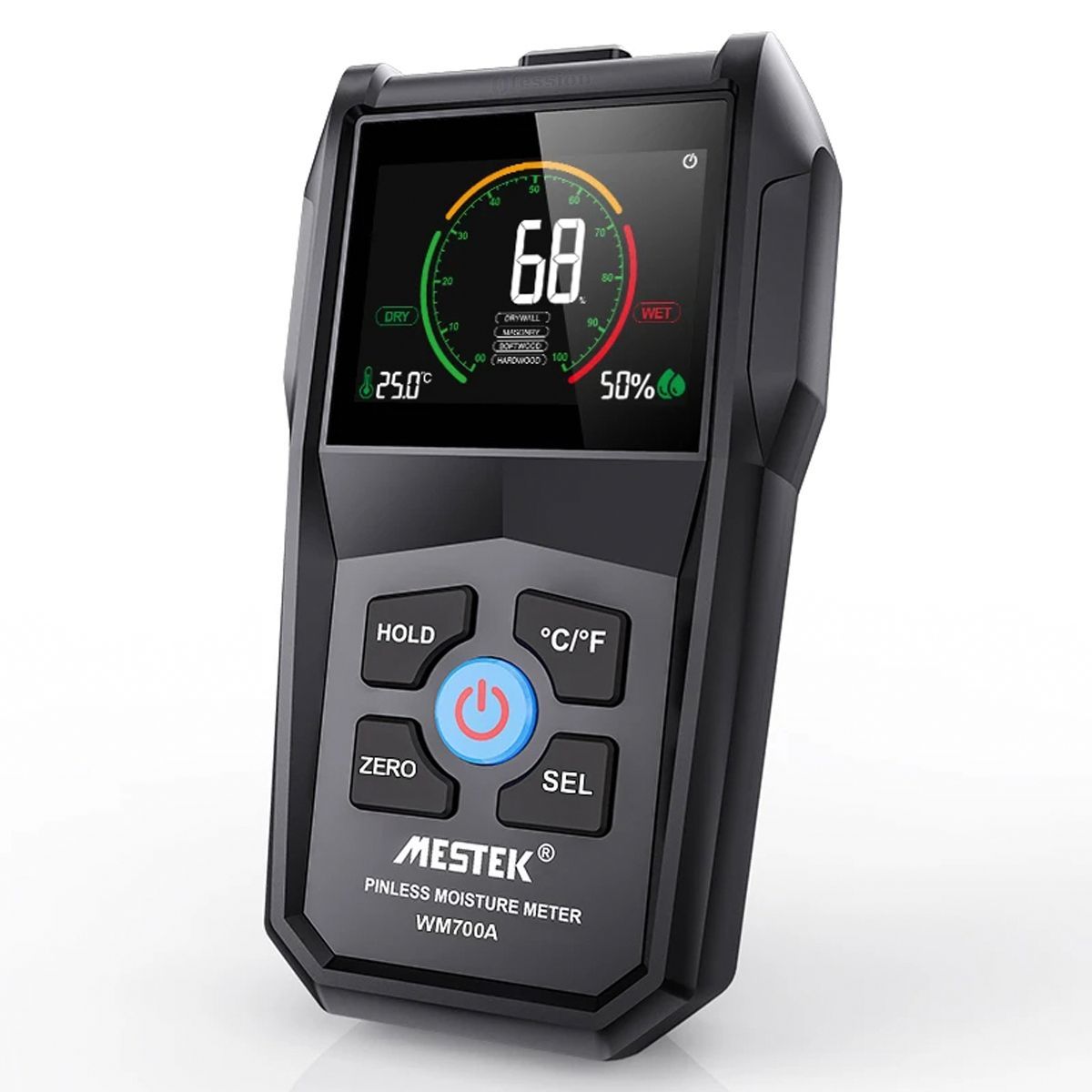 GENERICO - Higrómetro sin contacto para medir humedad en maderas dry wall muros