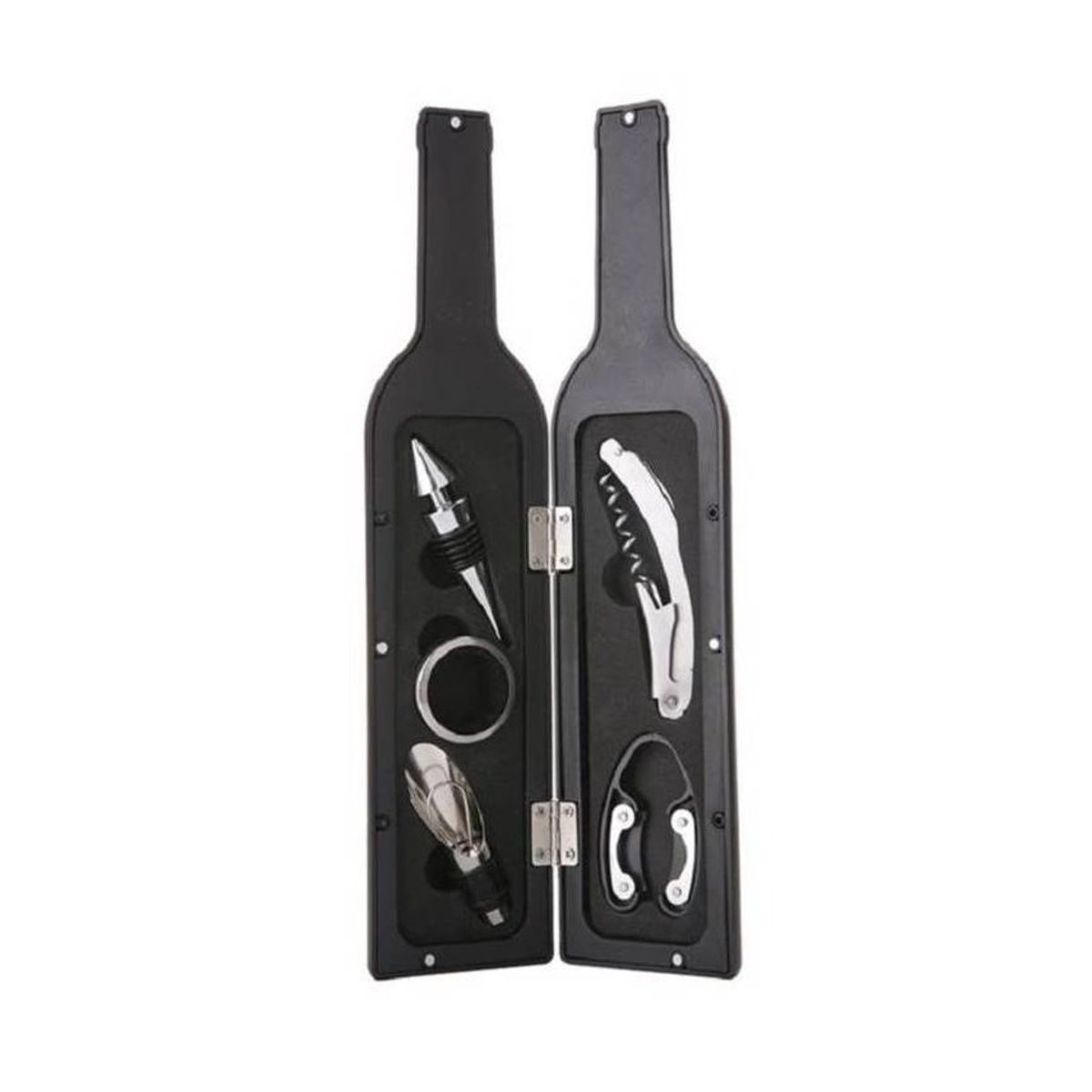 GENERICO - Set de Vino Saca Corcho Multifuncional con 5 piezas