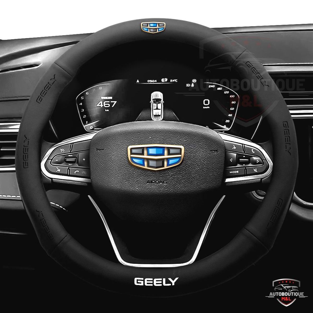 GENERICO - FORRO DE TIMON PARA  AUTOS Y CAMIONETAS