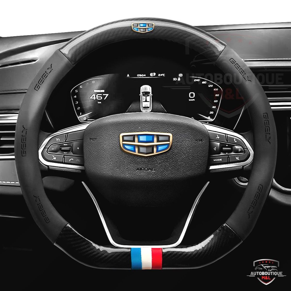 GENERICO - FORRO DE TIMON PARA  AUTOS Y CAMIONETAS