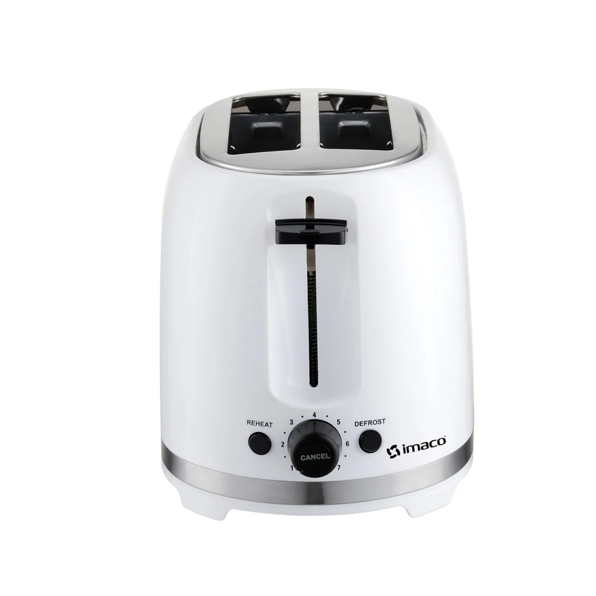 IMACO - Tostadora Imaco IBT2085 de 2 Panes 850 watts - blanco