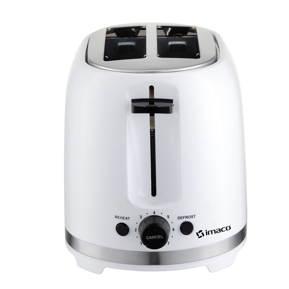 IMACO - Tostadora Imaco IBT2085 de 2 Panes 850 watts - blanco