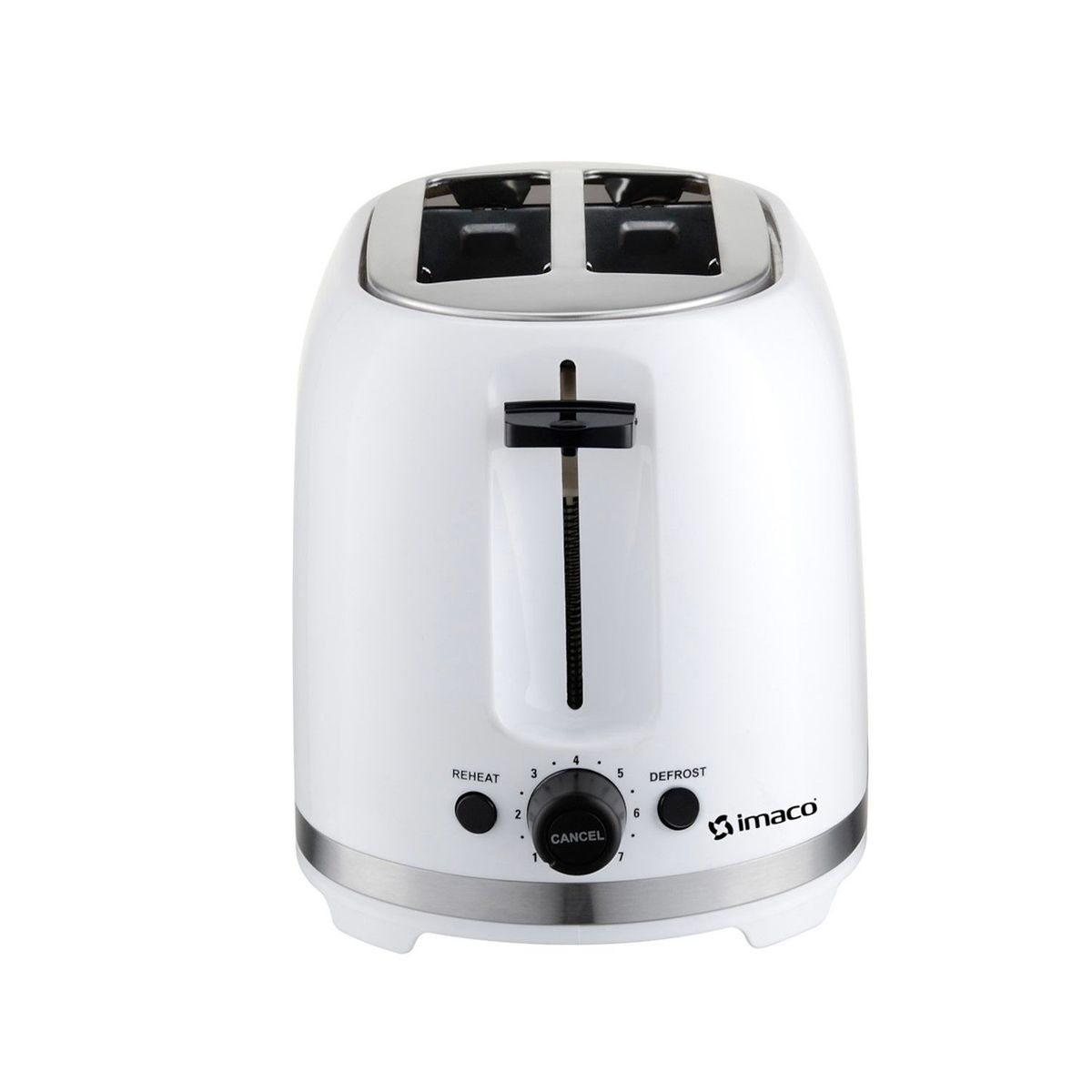 IMACO - Tostadora Imaco IBT2085 de 2 Panes 850 watts - blanco