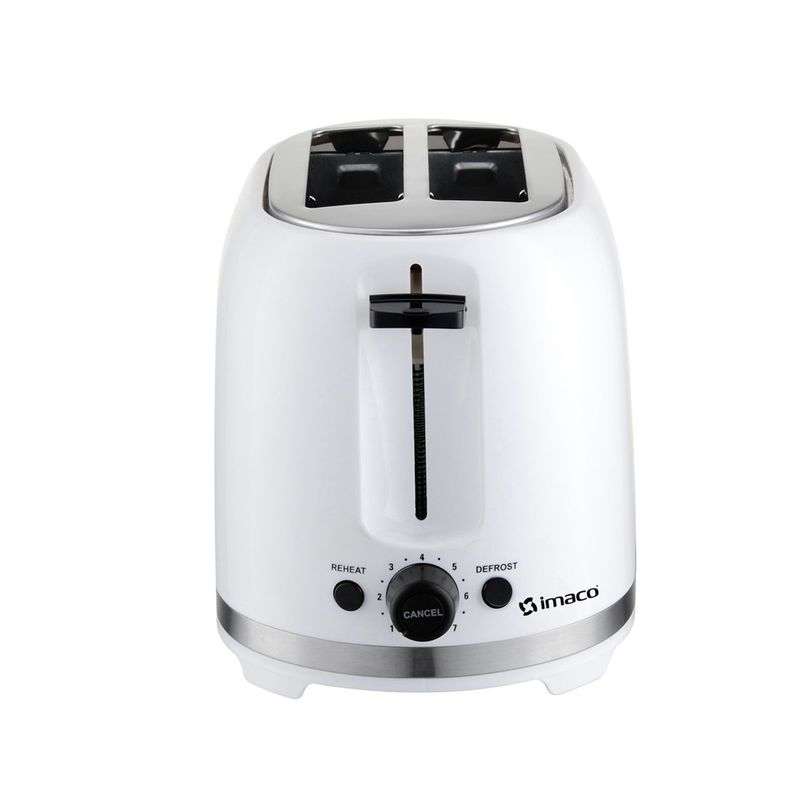 IMACO - Tostadora Imaco IBT2085 de 2 Panes 850 watts - blanco