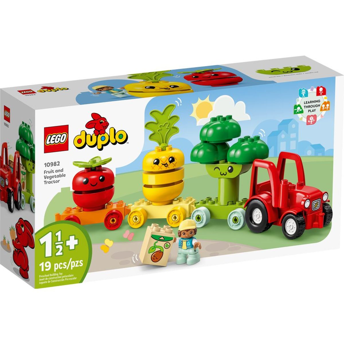 LEGO - LEGO 10982 Tractor de Frutas y Verduras