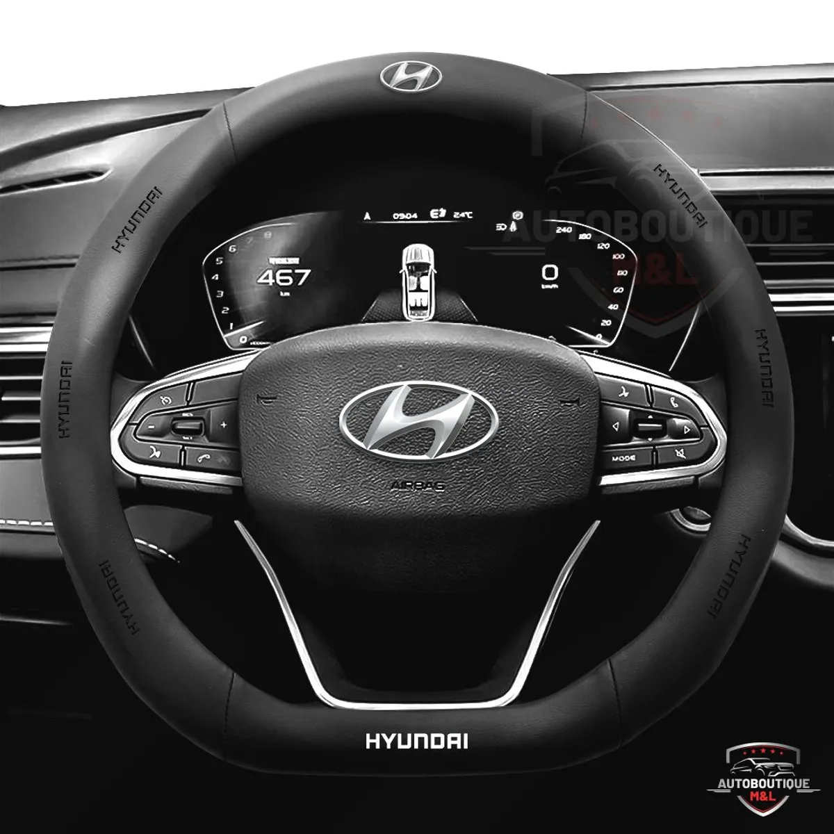 GENERICO - FORRO DE TIMON PARA  AUTOS Y CAMIONETAS