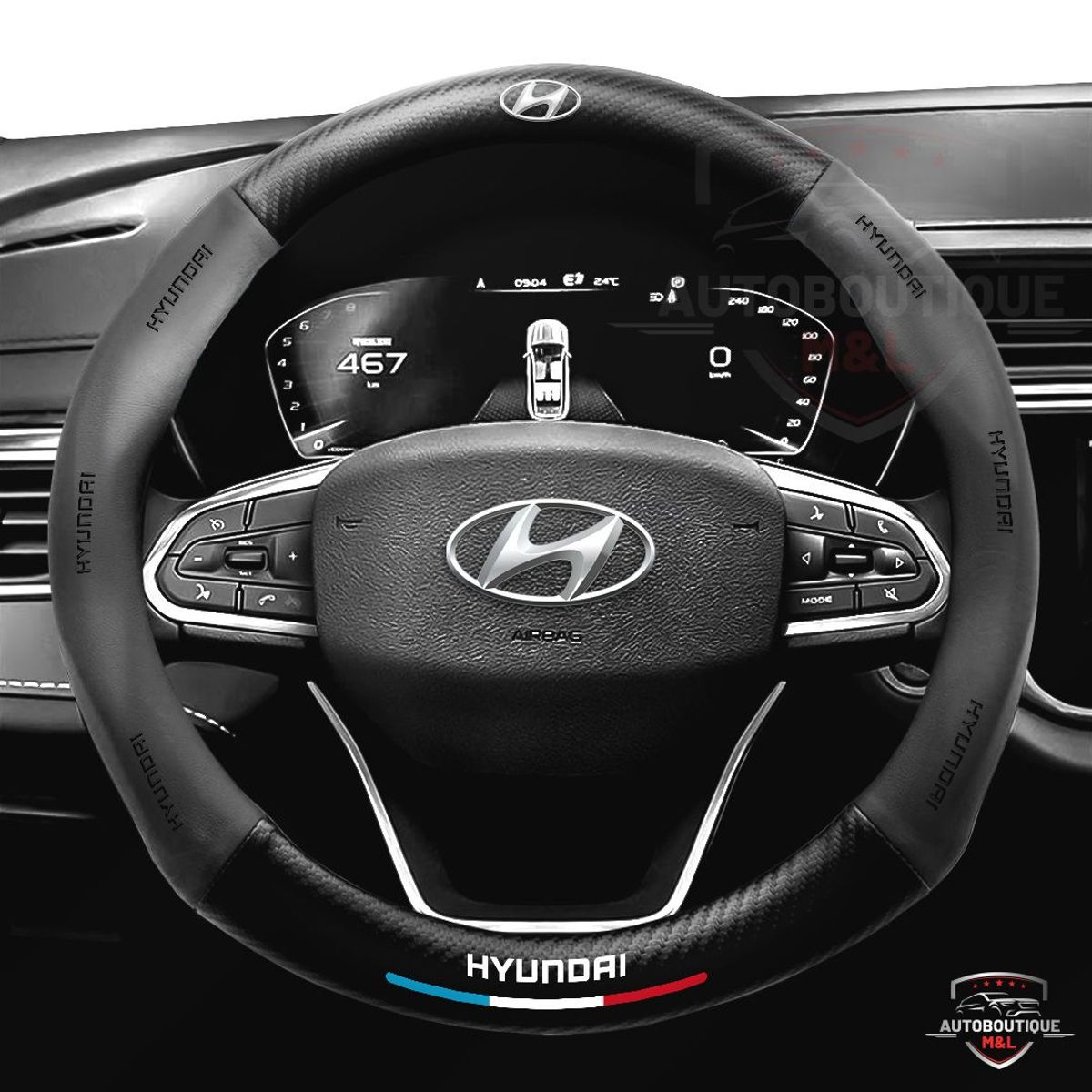 GENERICO - FORRO DE TIMON PARA  AUTOS Y CAMIONETAS