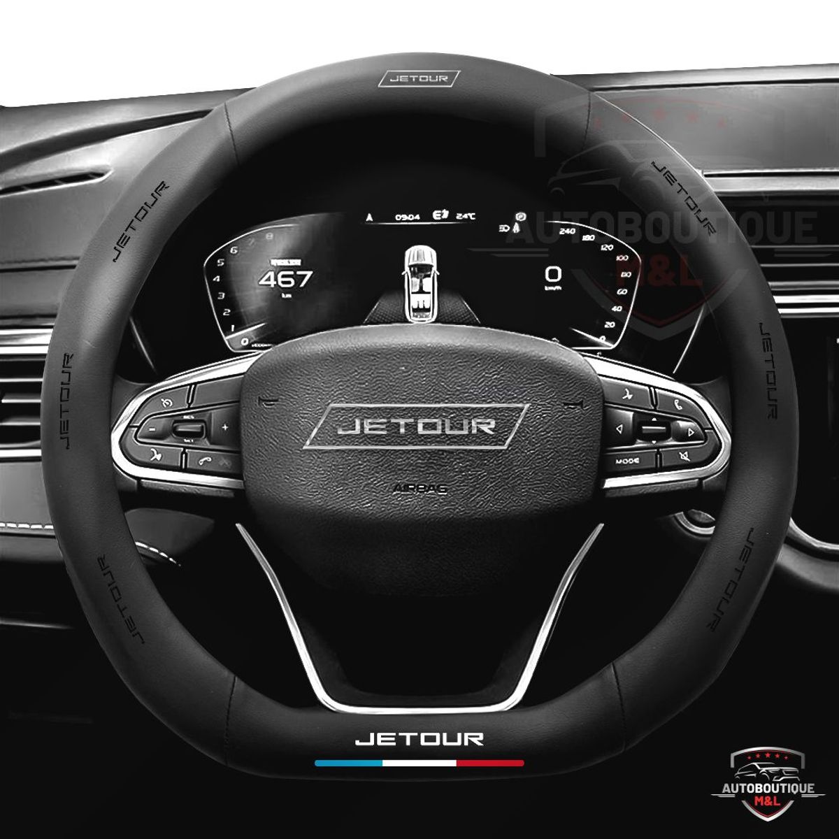 GENERICO - FORRO DE TIMON PARA  AUTOS Y CAMIONETAS