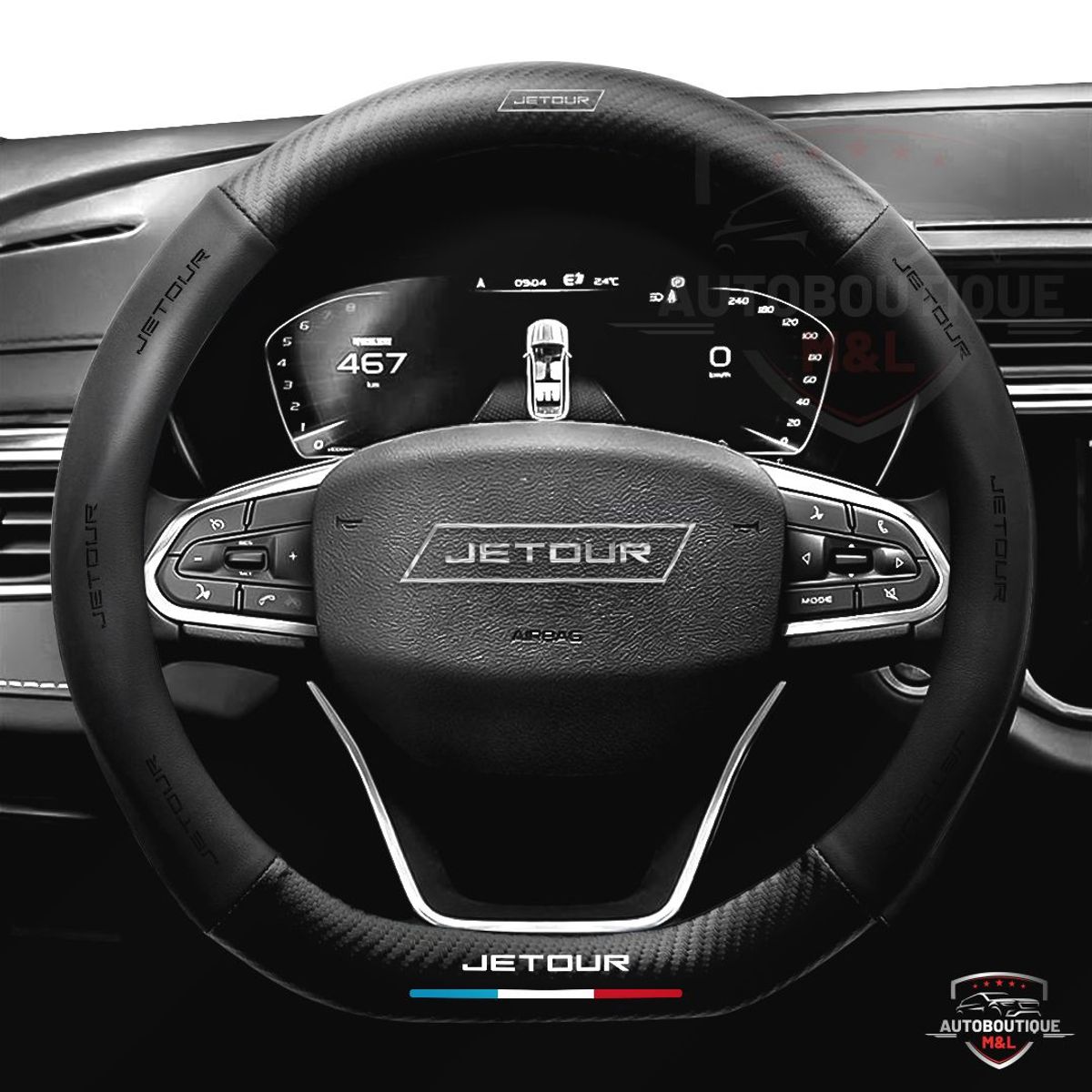 GENERICO - FORRO DE TIMON PARA  AUTOS Y CAMIONETAS