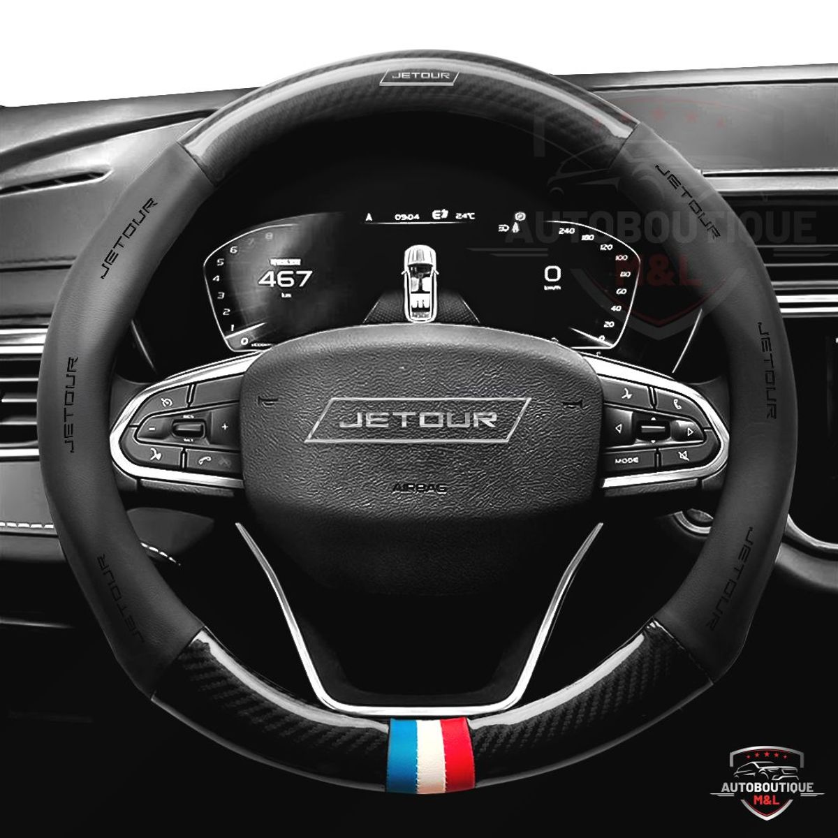 GENERICO - FORRO DE TIMON PARA  AUTOS Y CAMIONETAS