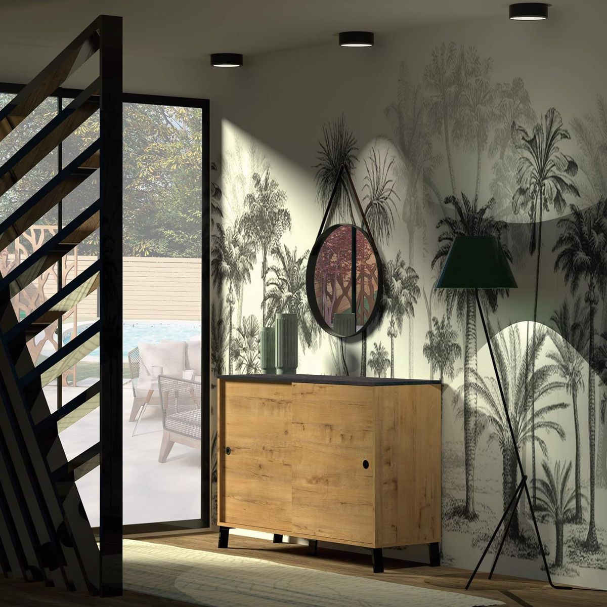 TU MESITA - Aparador Rústico 2 puertas Jones TU MESITA