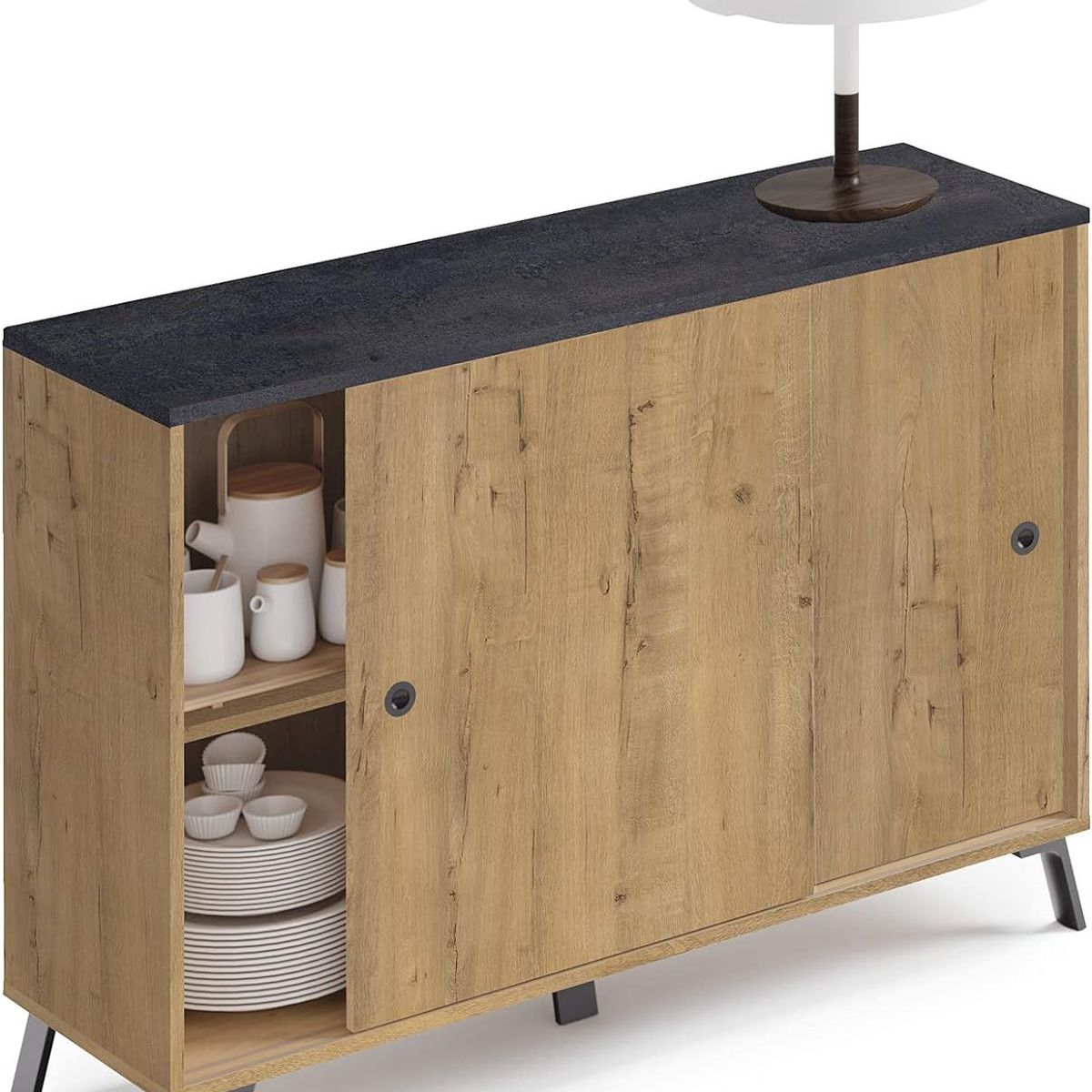 TU MESITA - Aparador Rústico 2 puertas Jones TU MESITA