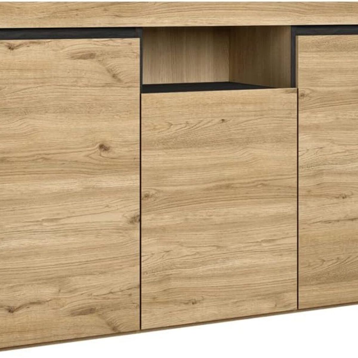 TU MESITA - Aparador Rústico 3 puertas Leopoldo color Duna TU MESITA