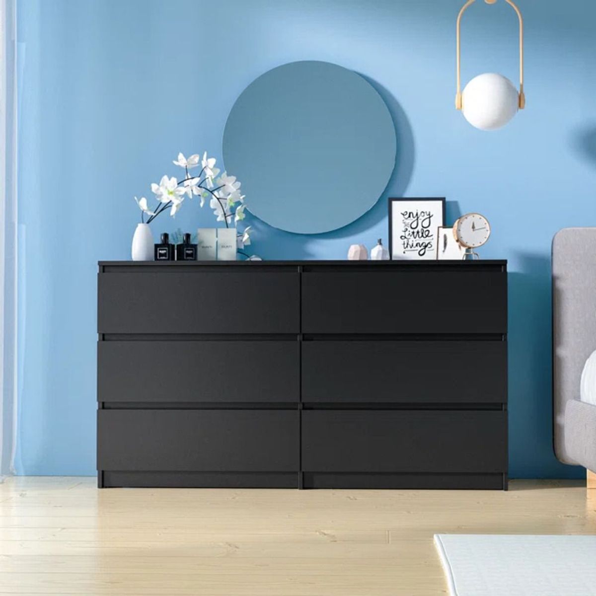 TU MESITA - Aparador Clásico Pamela 6 cajones TU MESITA