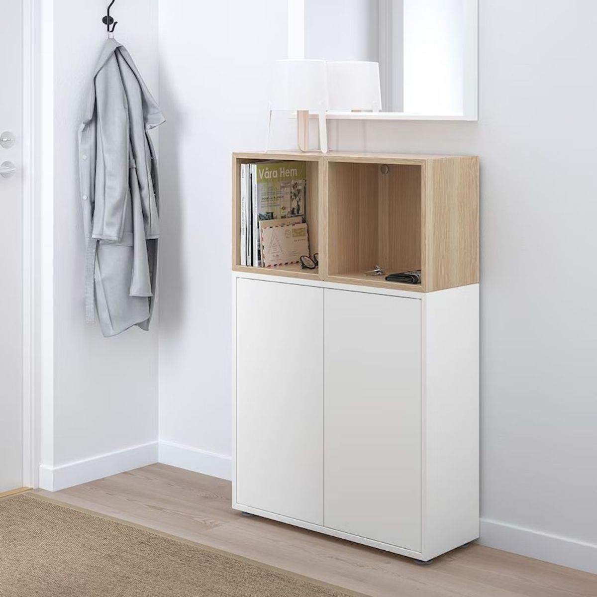 TU MESITA - Aparador Organizador Larco color BlancoHaya TU MESITA