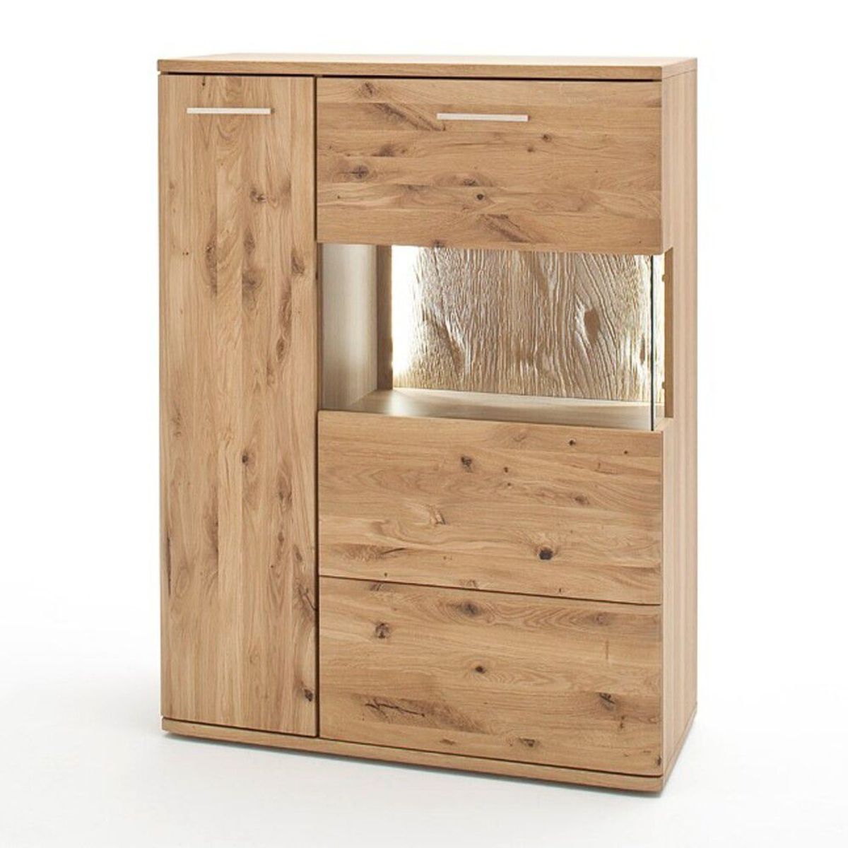 TU MESITA - Vitrina Organizadora Shantal con luz 2 puertas TU MESITA