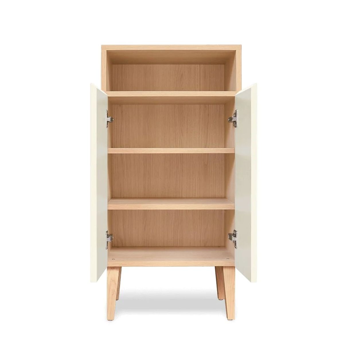 TU MESITA - Aparador Clásico Enki 2 puertas color DunaNegro TU MESITA