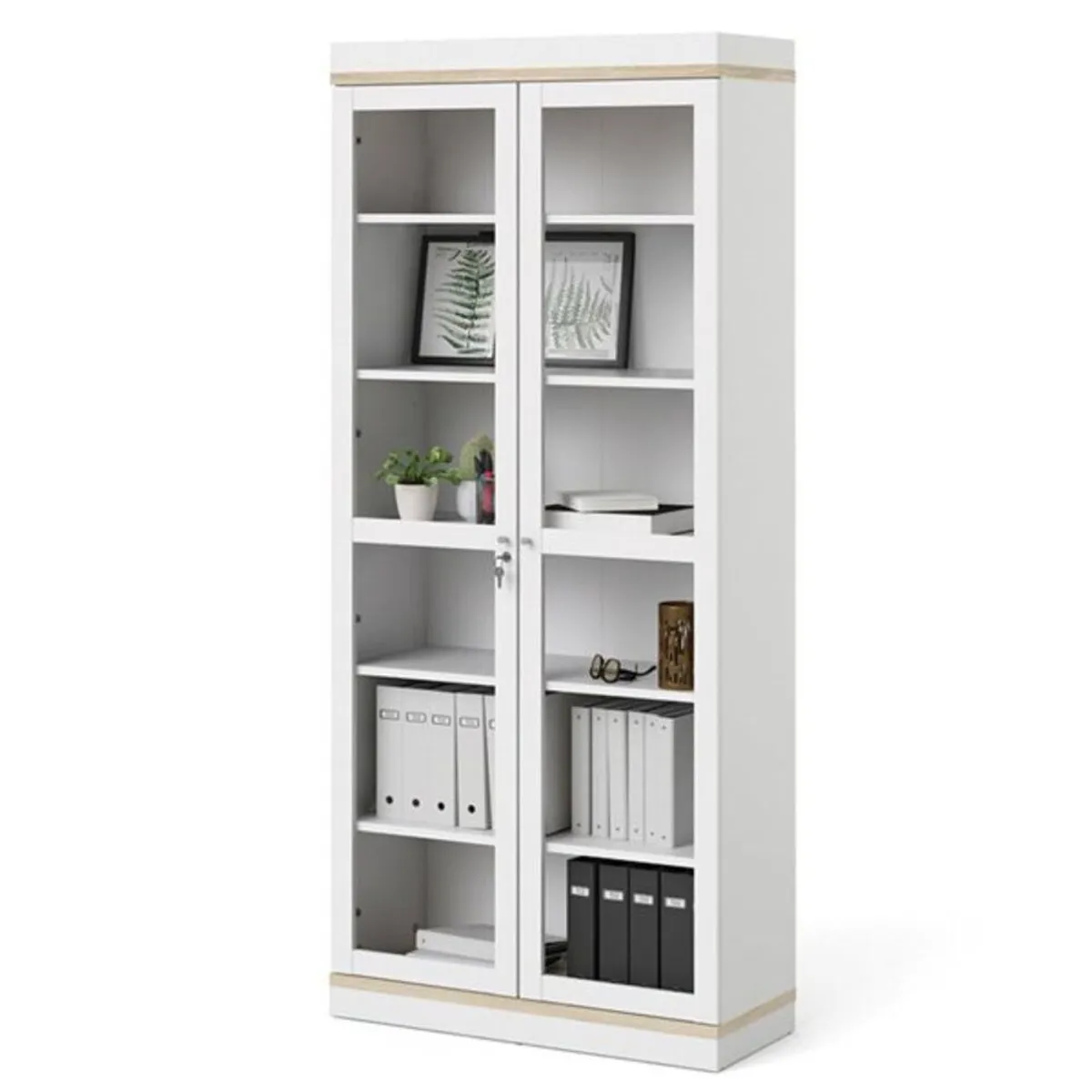 TU MESITA - Vitirina Vintage Romeo color BlancoDuna 2 puertas TU MESITA