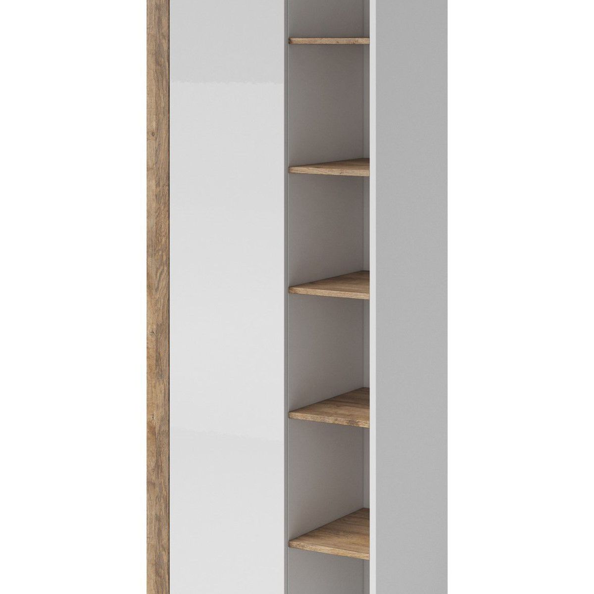 TU MESITA - Vitrina Minimalista Sahara color BlancoDuna TU MESITA