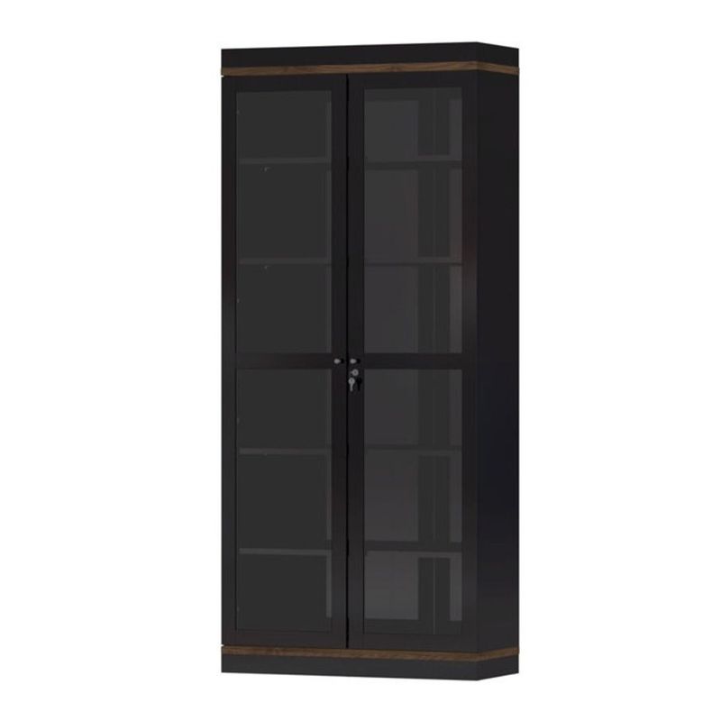 TU MESITA - Vitirina Vintage Romeo color NegroMarrón 2 puertas TU MESITA