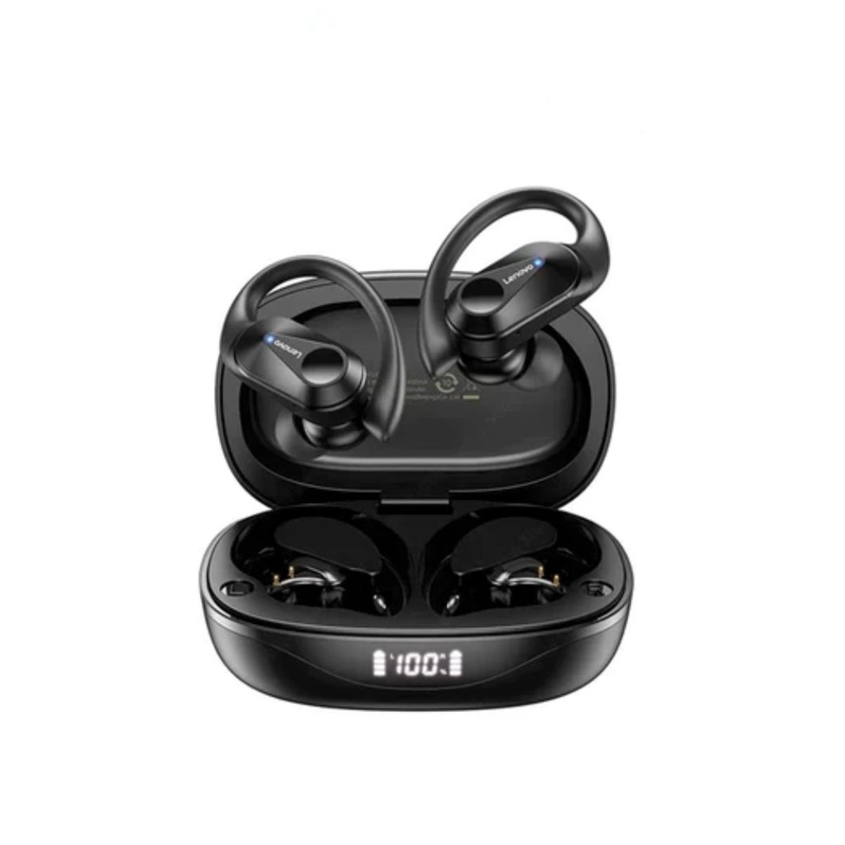 LENOVO - Audifono Bluetooth Lenovo LP75 Sports Wireless 5.3 - Negro