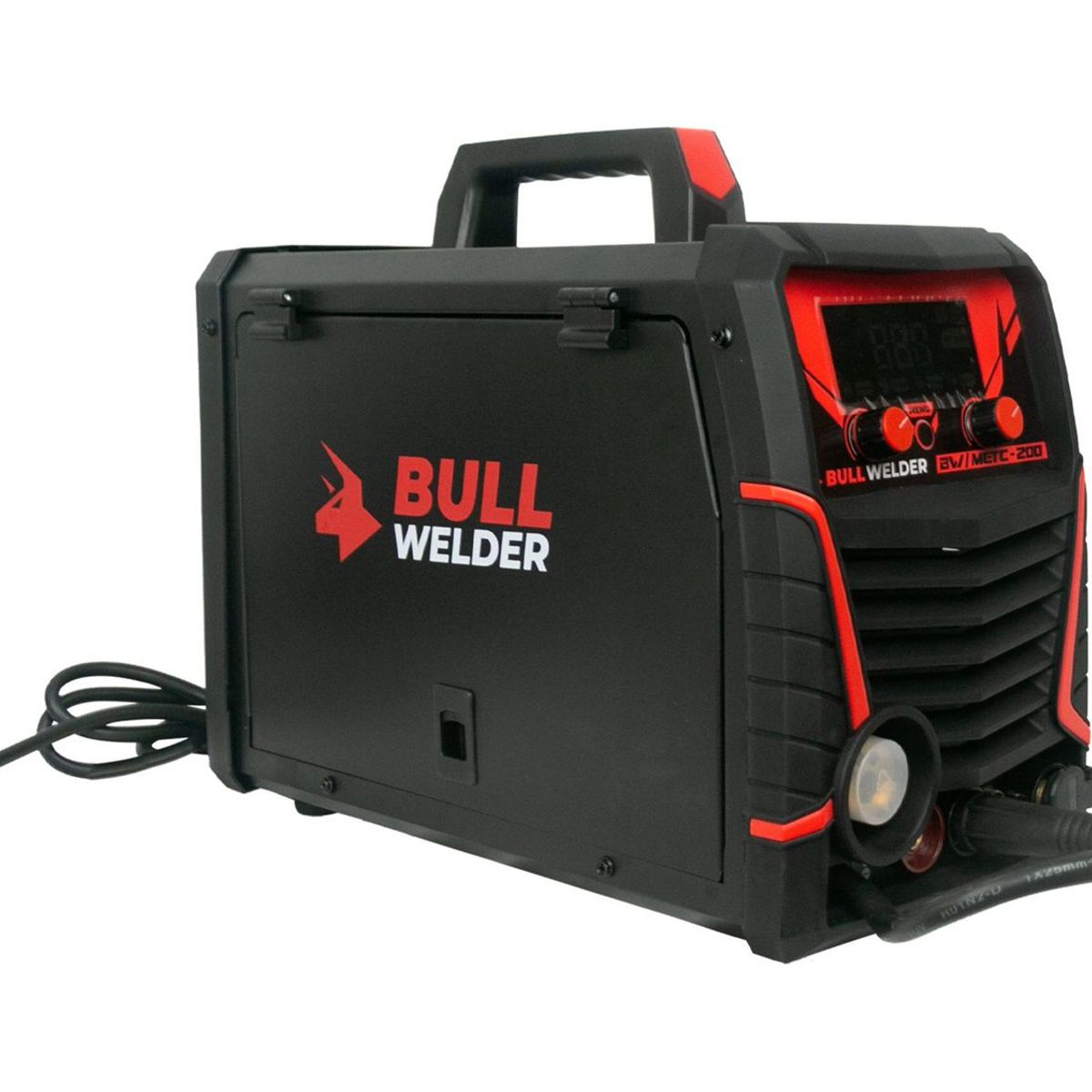 GENERICO - Máquina de Soldar Multiprocesor, 200 Amperios, Bull Welder