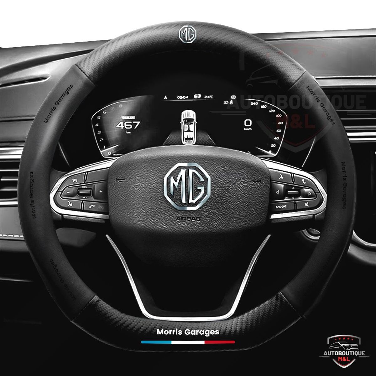 GENERICO - FORRO DE TIMON PARA  AUTOS Y CAMIONETAS