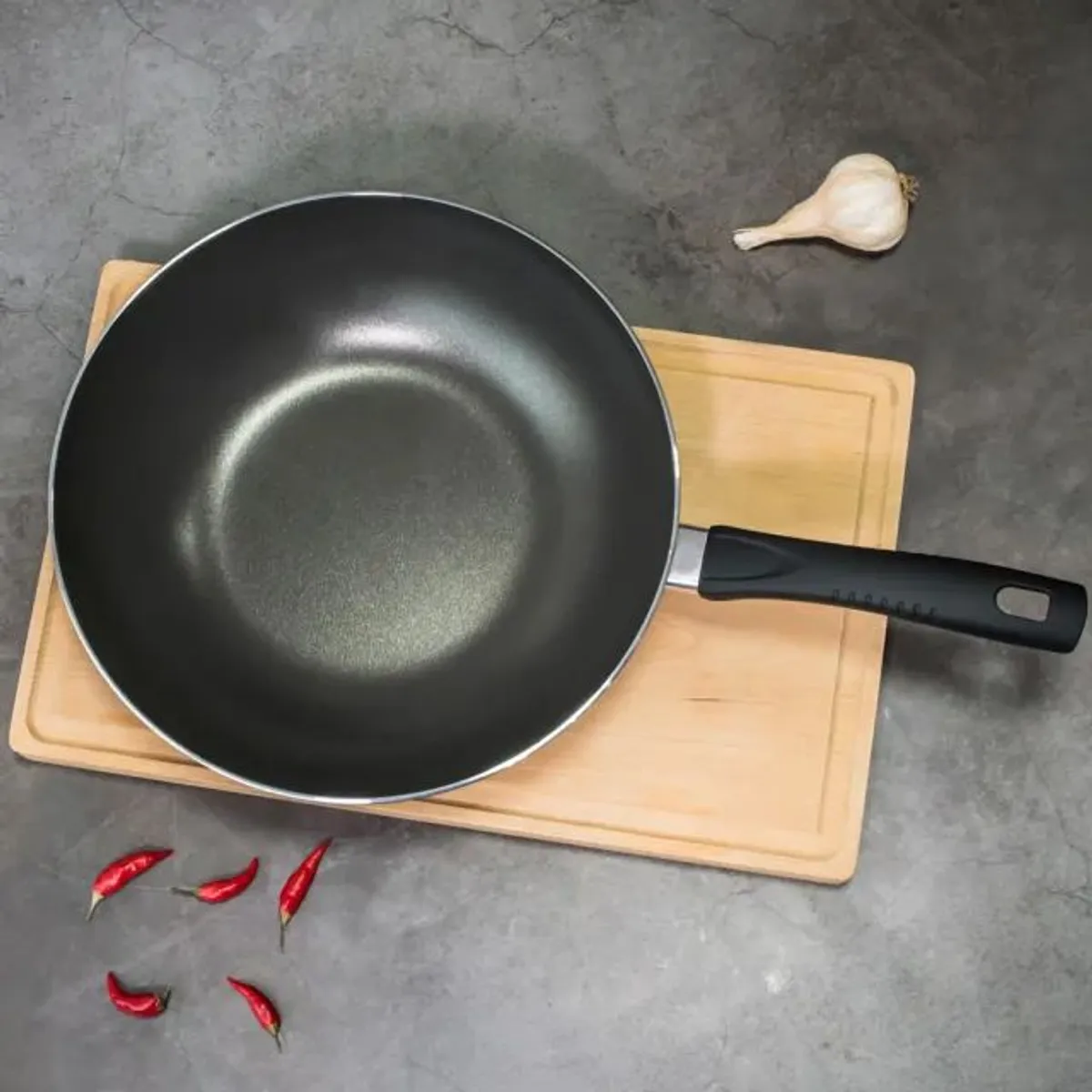 BALLARINI - Wok Antiadherente 28 cm Modelo Siena  Ballarini