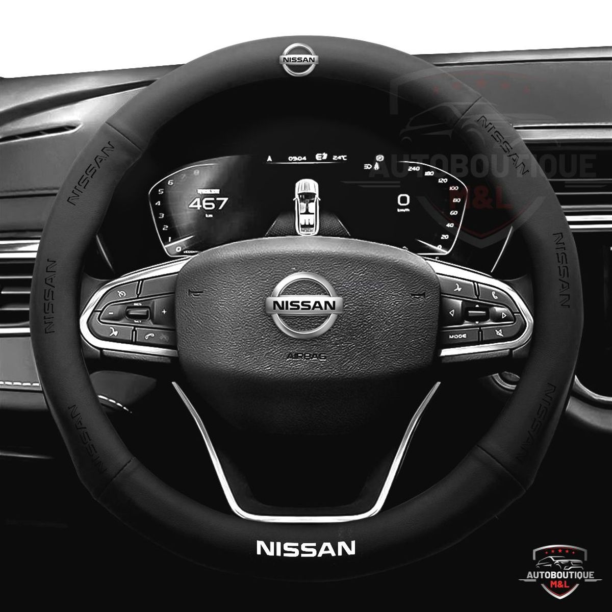 GENERICO - FORRO DE TIMON PARA  AUTOS Y CAMIONETAS