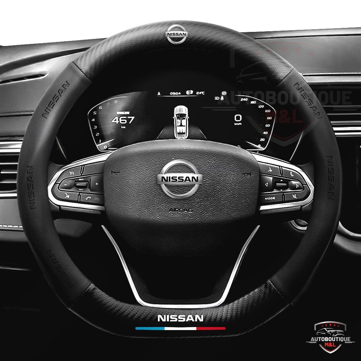 GENERICO - FORRO DE TIMON PARA  AUTOS Y CAMIONETAS