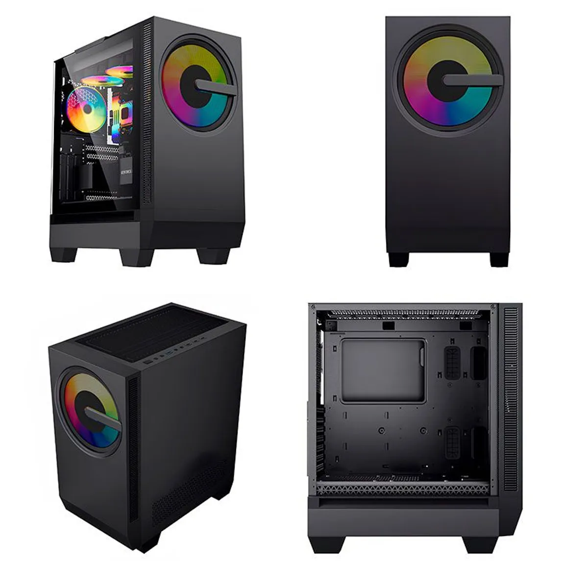TEROS - Case Gamer TE-1173N Teros , Mid Tower, ATX, USB 3.0 / 2.0, Audio.