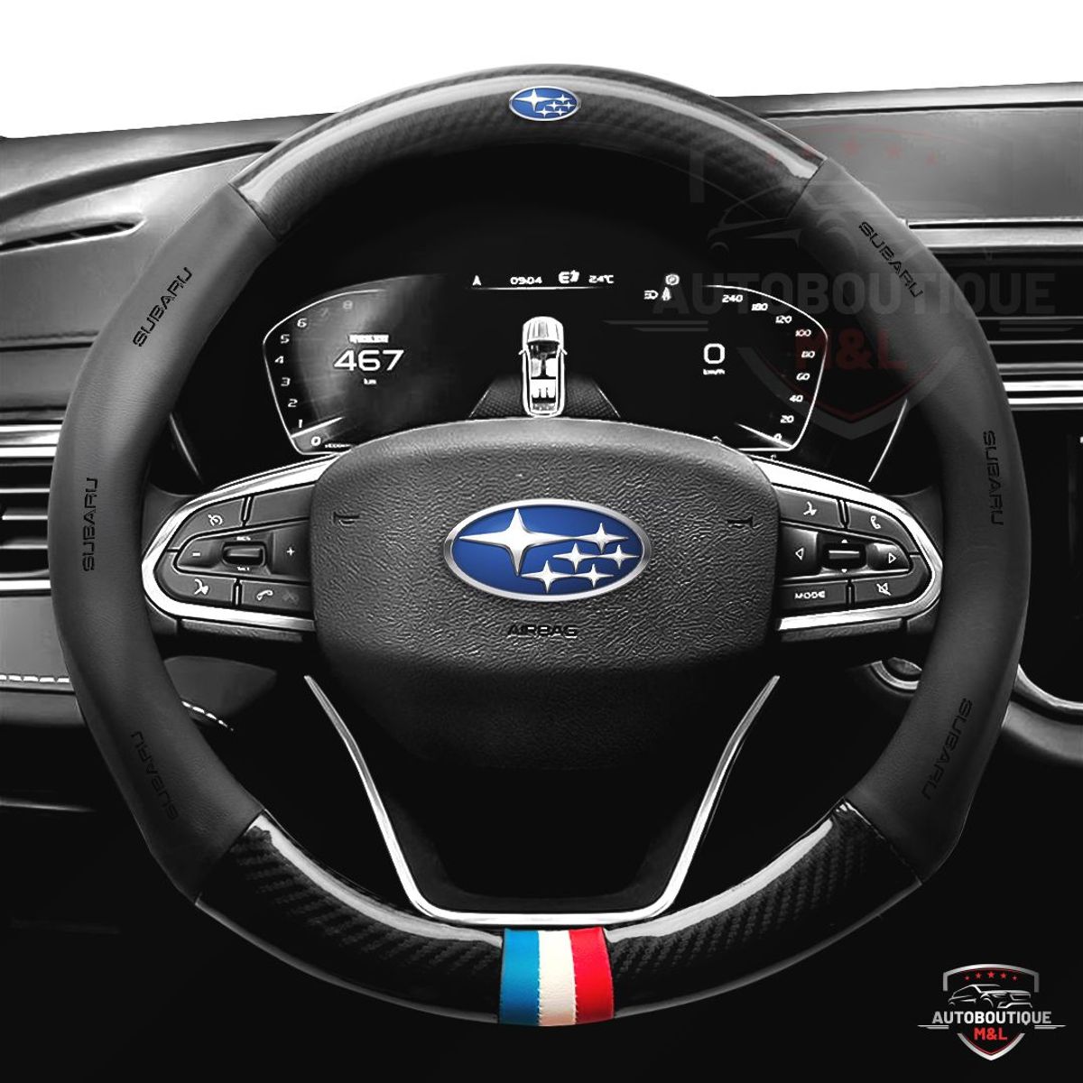 GENERICO - FORRO DE TIMON PARA  AUTOS Y CAMIONETAS