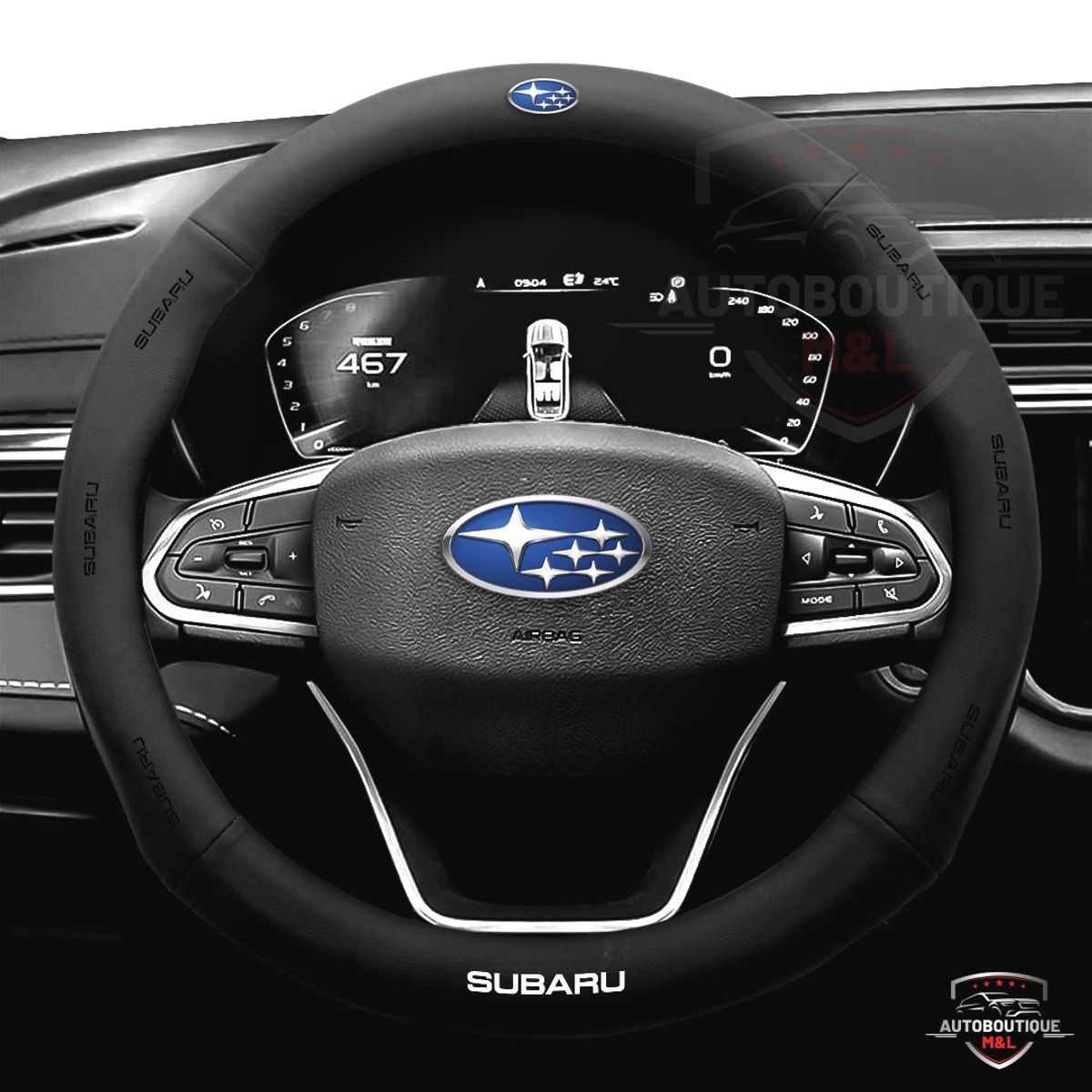 GENERICO - FORRO DE TIMON PARA  AUTOS Y CAMIONETAS