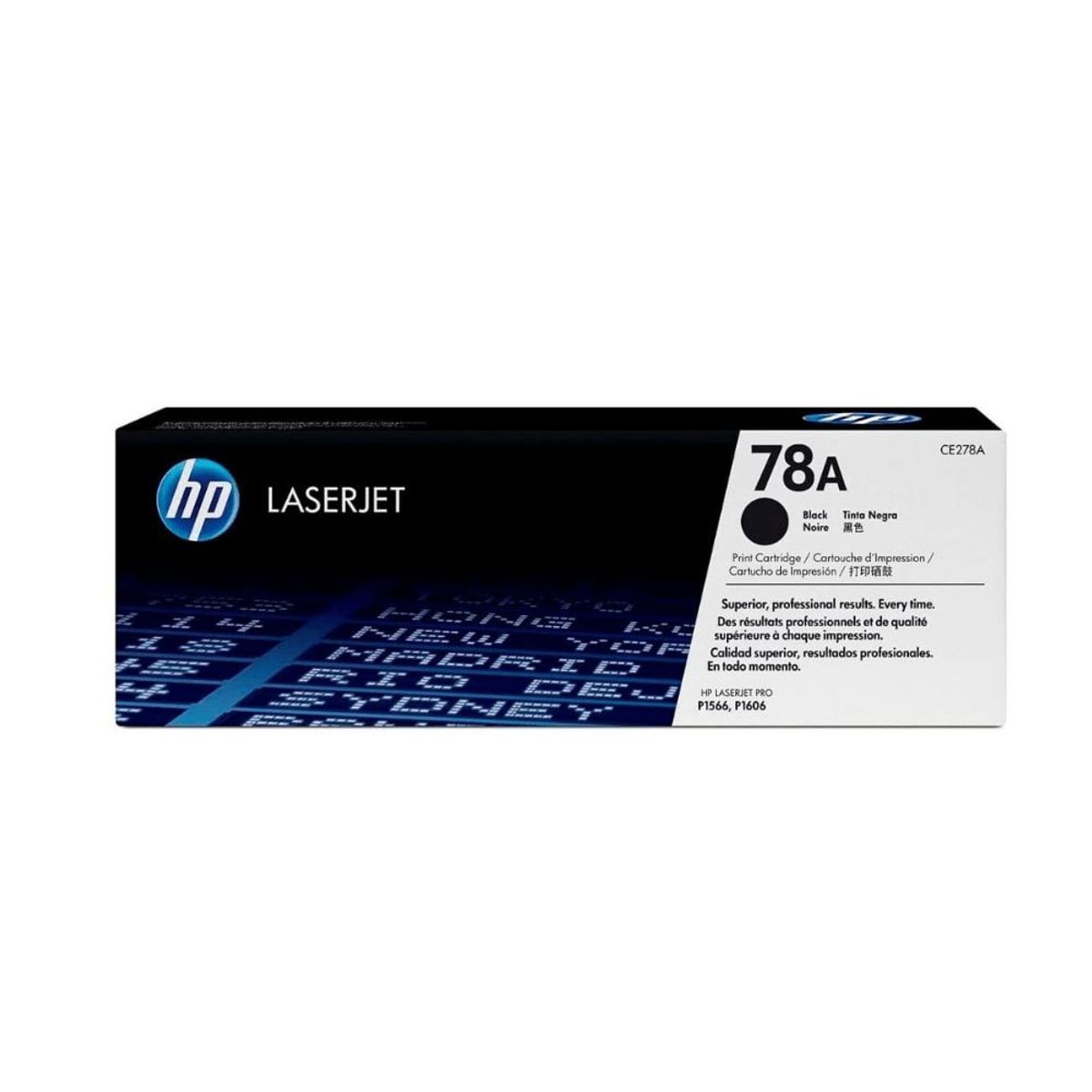 HP - TONER HP CE278A 78A LJ P1606 NEGRO 2100PG