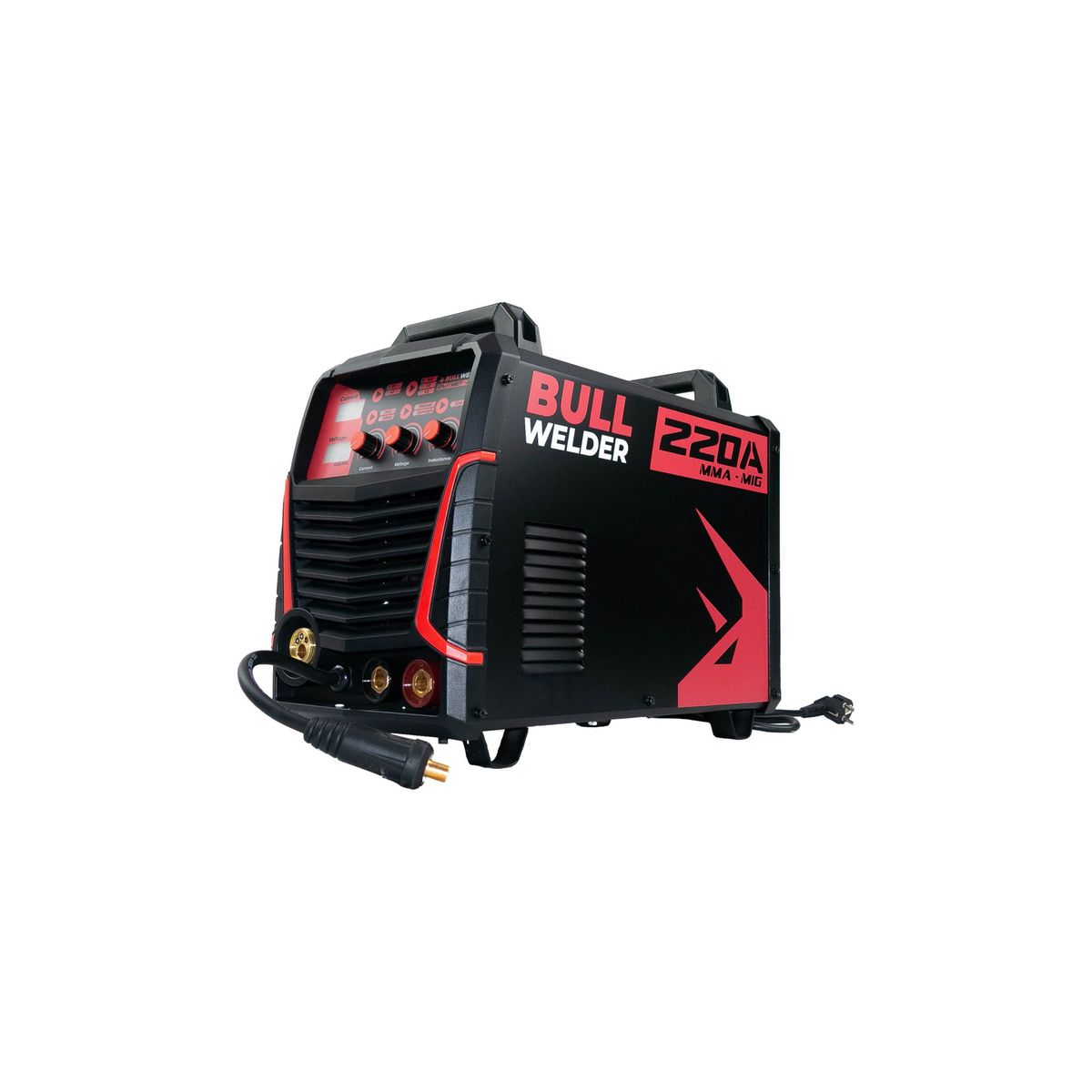 GENERICO - Máquina de Soldar Multiprocesor, 220 Amperios, Bull Welder