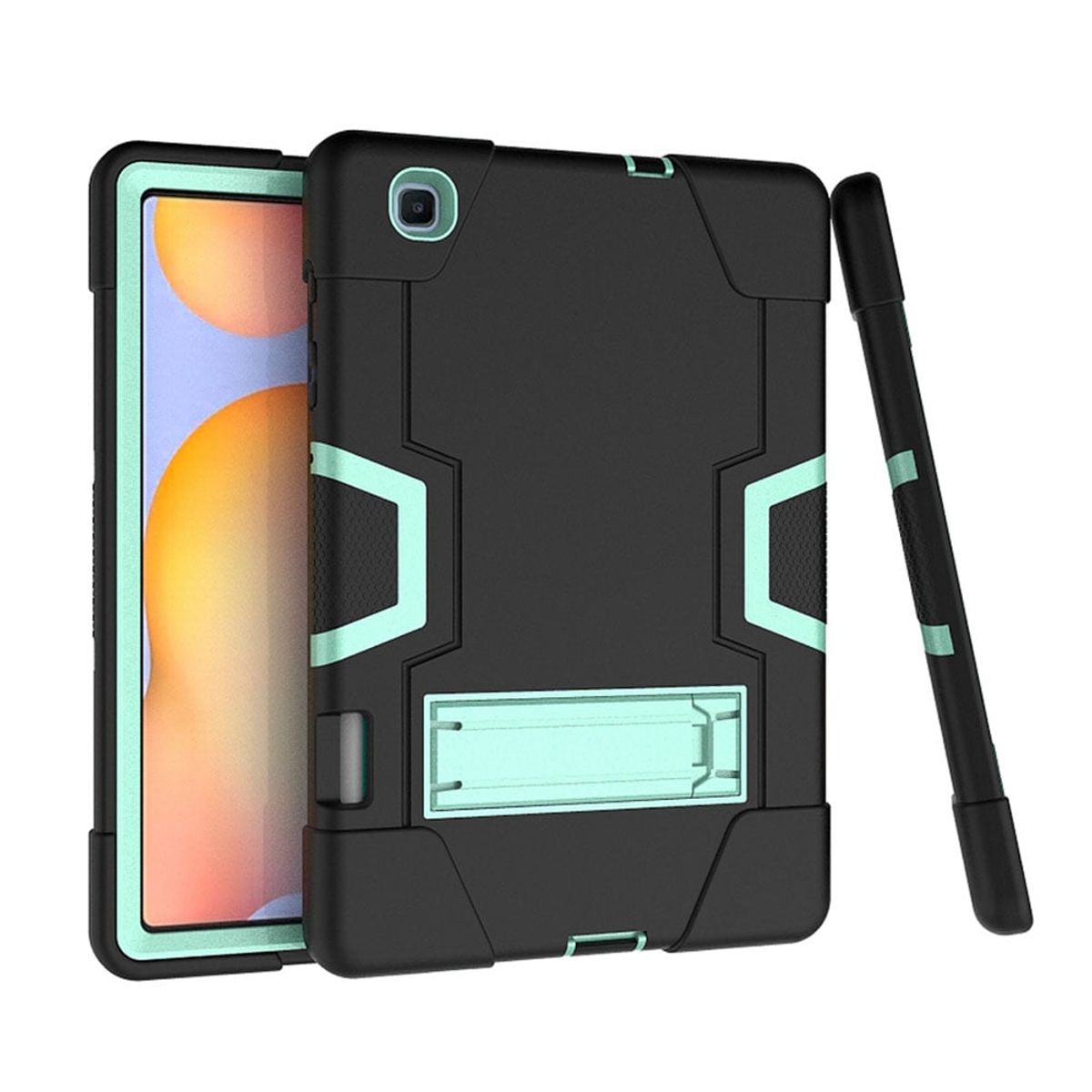 GENERICO - Funda para Lenovo Tab M8 HD 8 Armor Híbrida Verde Menta Resistente