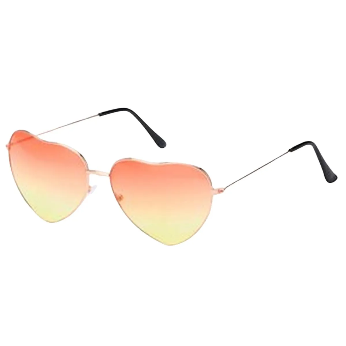 GENERICO - Lentes de Sol Corazones - Naranja