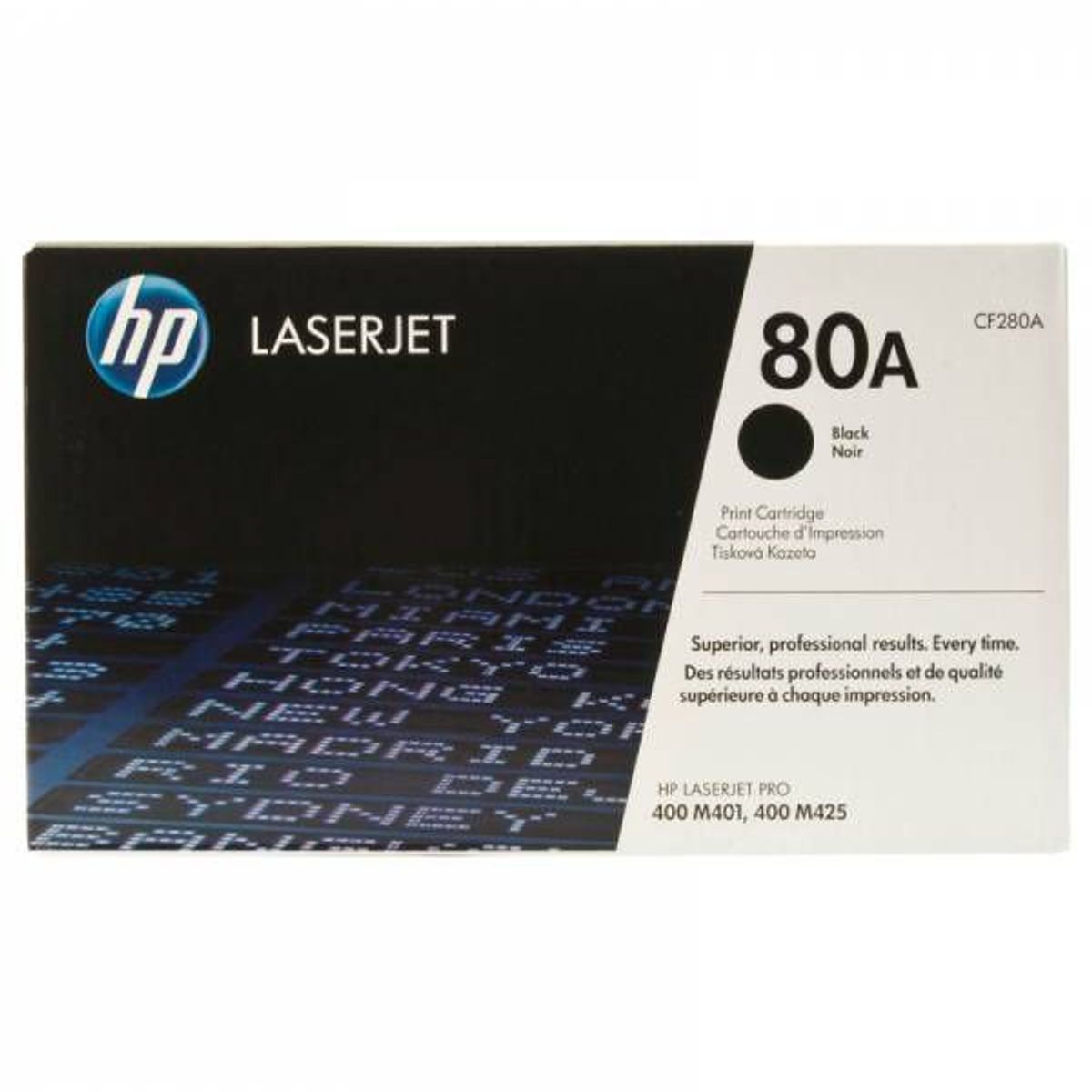 HP - TONER HP CF280A 80A L.J M401 NEGRO 2.700 PAGINAS