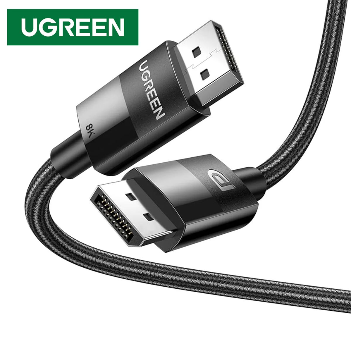 UGREEN - Cable Displayport Dp 1.4 8K UGREEN 240 Hz 32.4 Gbps 5 Metros HDR