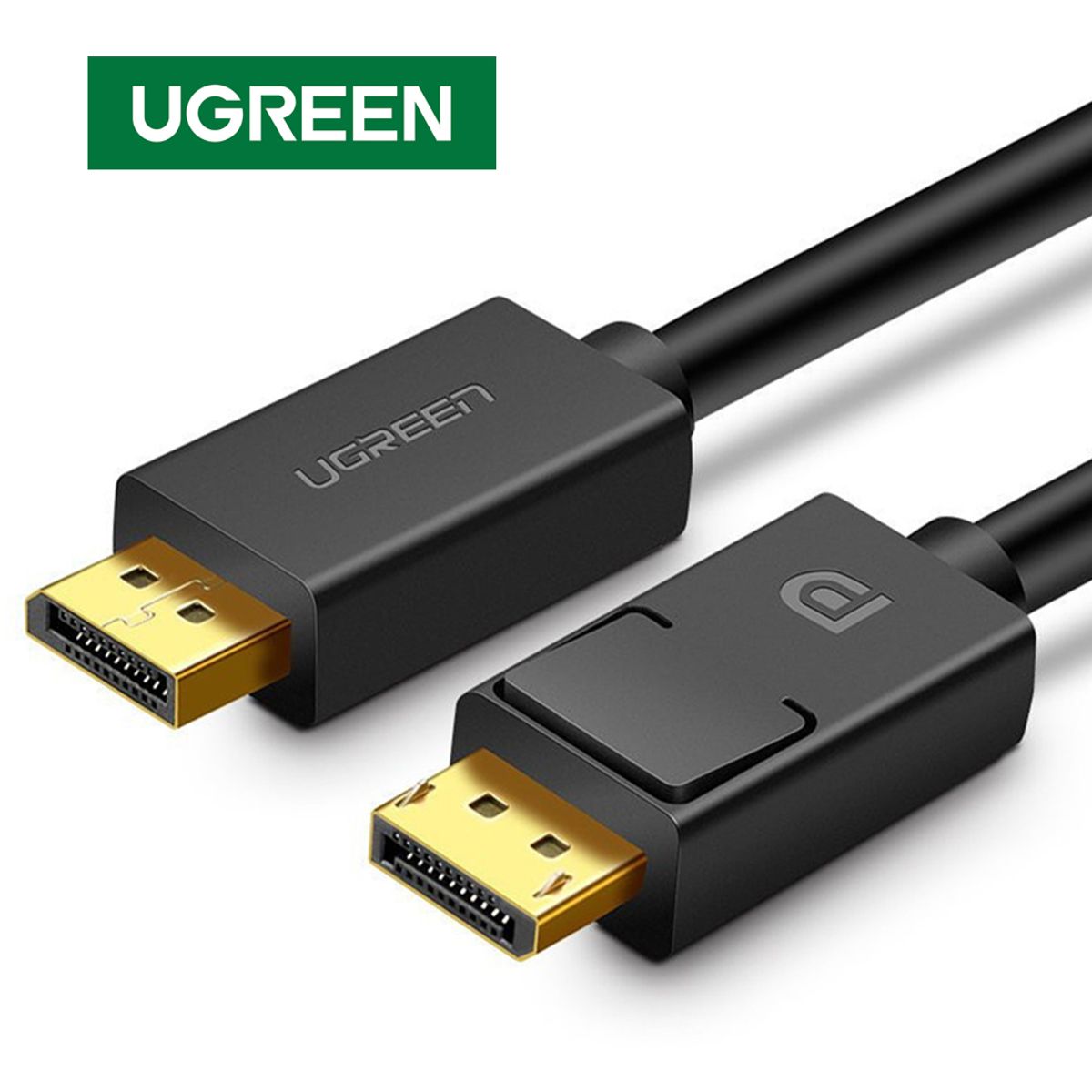 UGREEN - Cable Displayport Dp 1.2 4K UGREEN 144 Hz 21.6 Gbps 5 Metros 3D