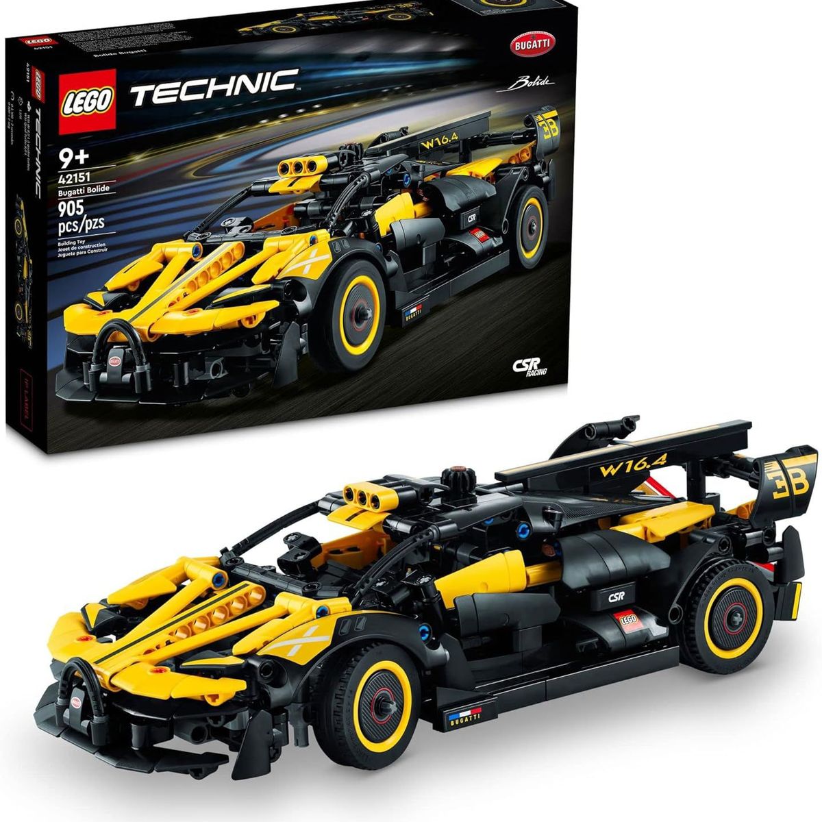 LEGO - LEGO Technic 42151 Bugatti Bolide Racing Car 905 piezas