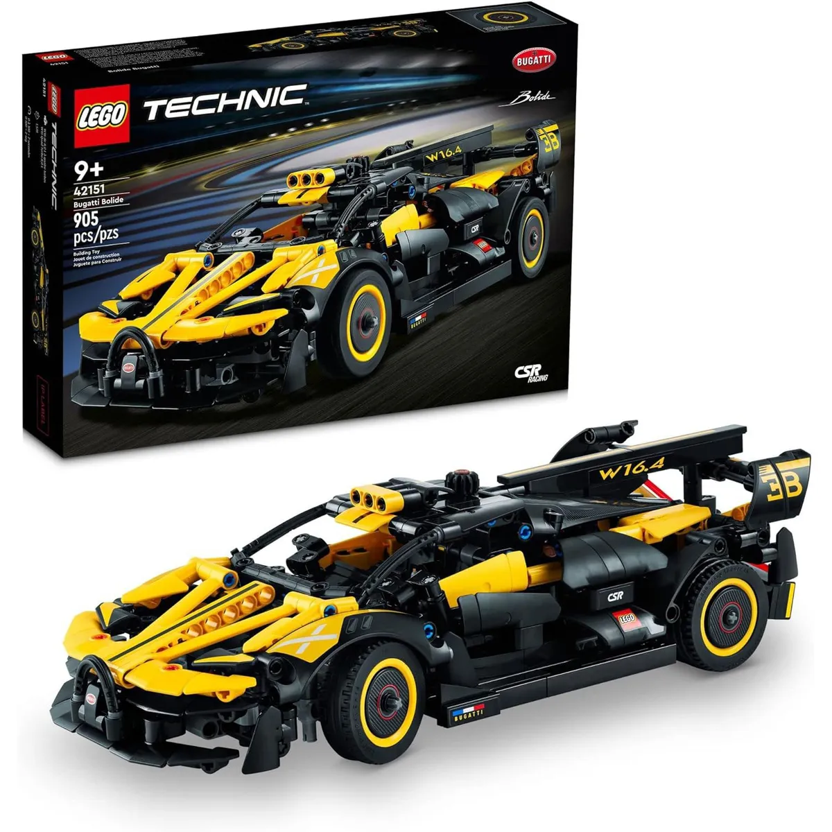 LEGO - LEGO Technic 42151 Bugatti Bolide Racing Car 905 piezas