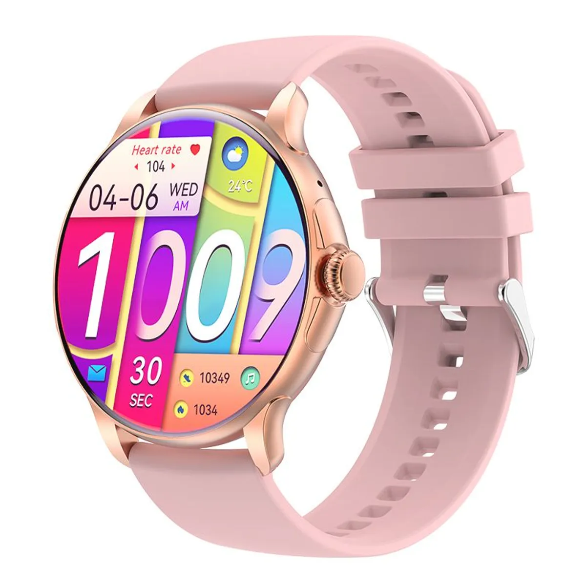 TOUMI - Reloj Inteligente Toumi GT-H9 Pro BT Smartwatch 1.43 Amoled-Rosa