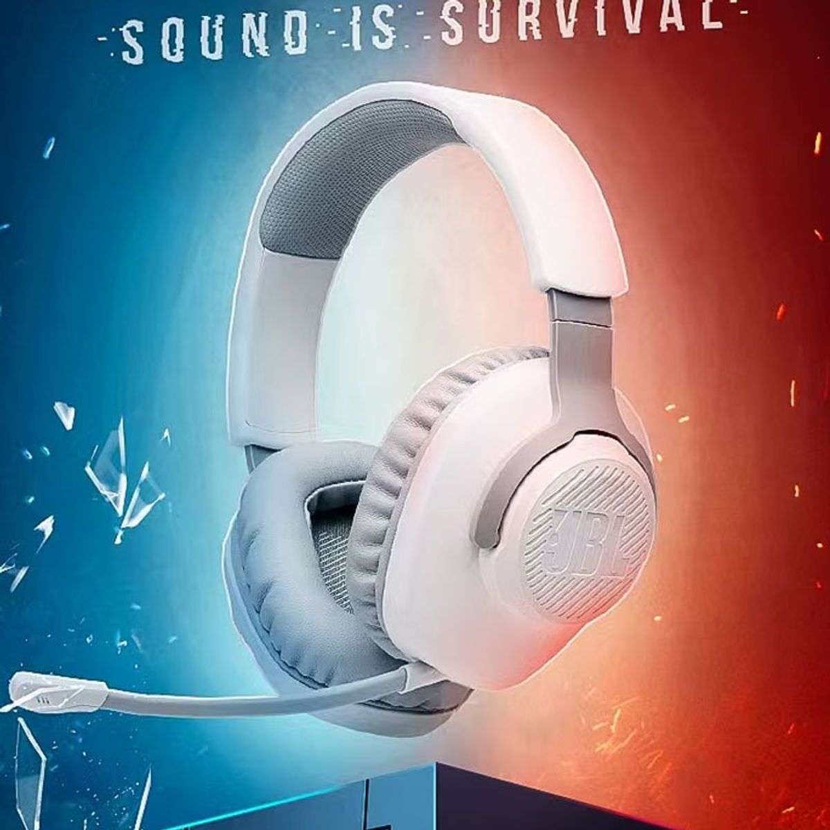 JBL - Audifonos Gamer Jbl Quantum Q100M2 Multiplataforma Jack 35mm