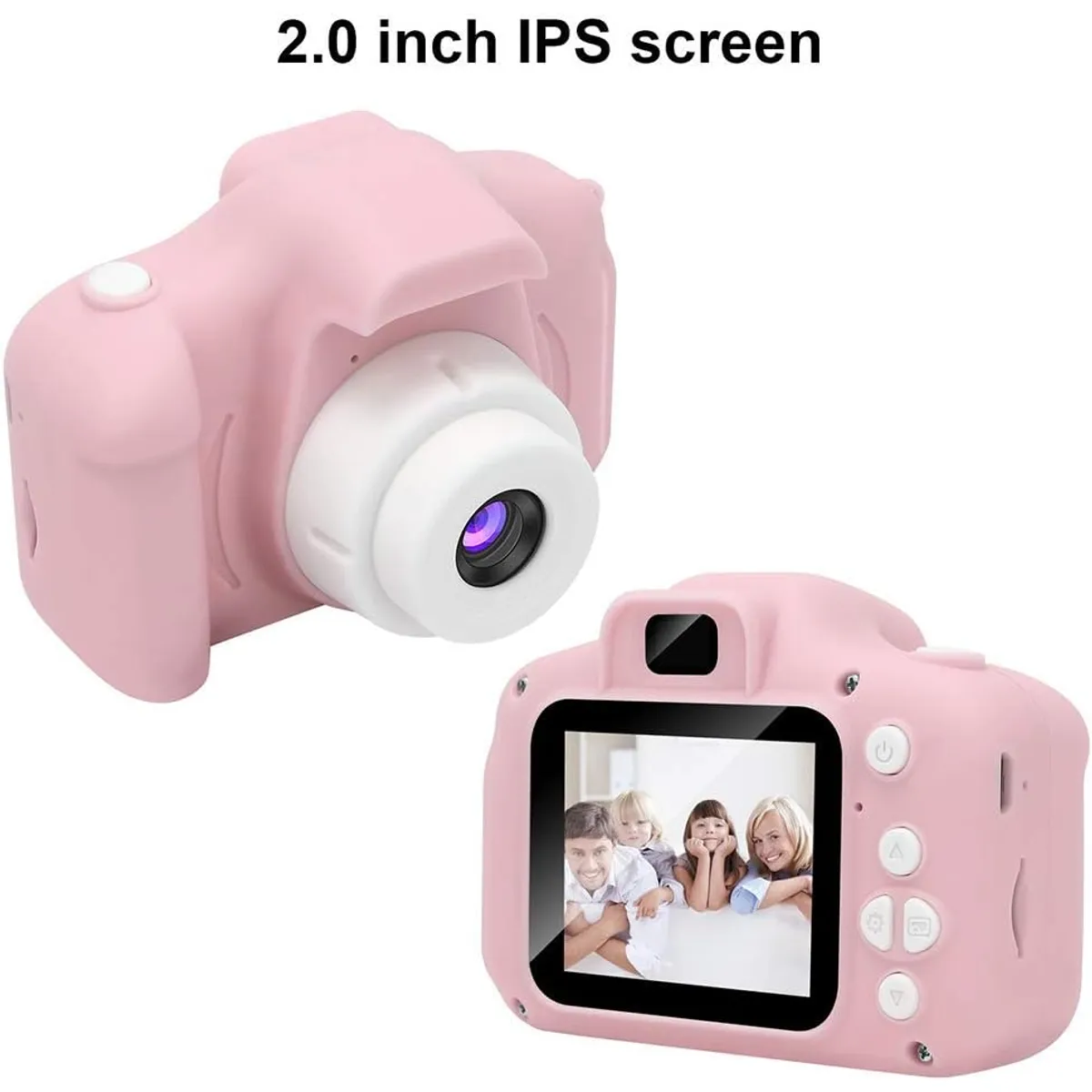 GENERICO - Camara Fotográfica Video Digital Para Niños ROSADO BEBE