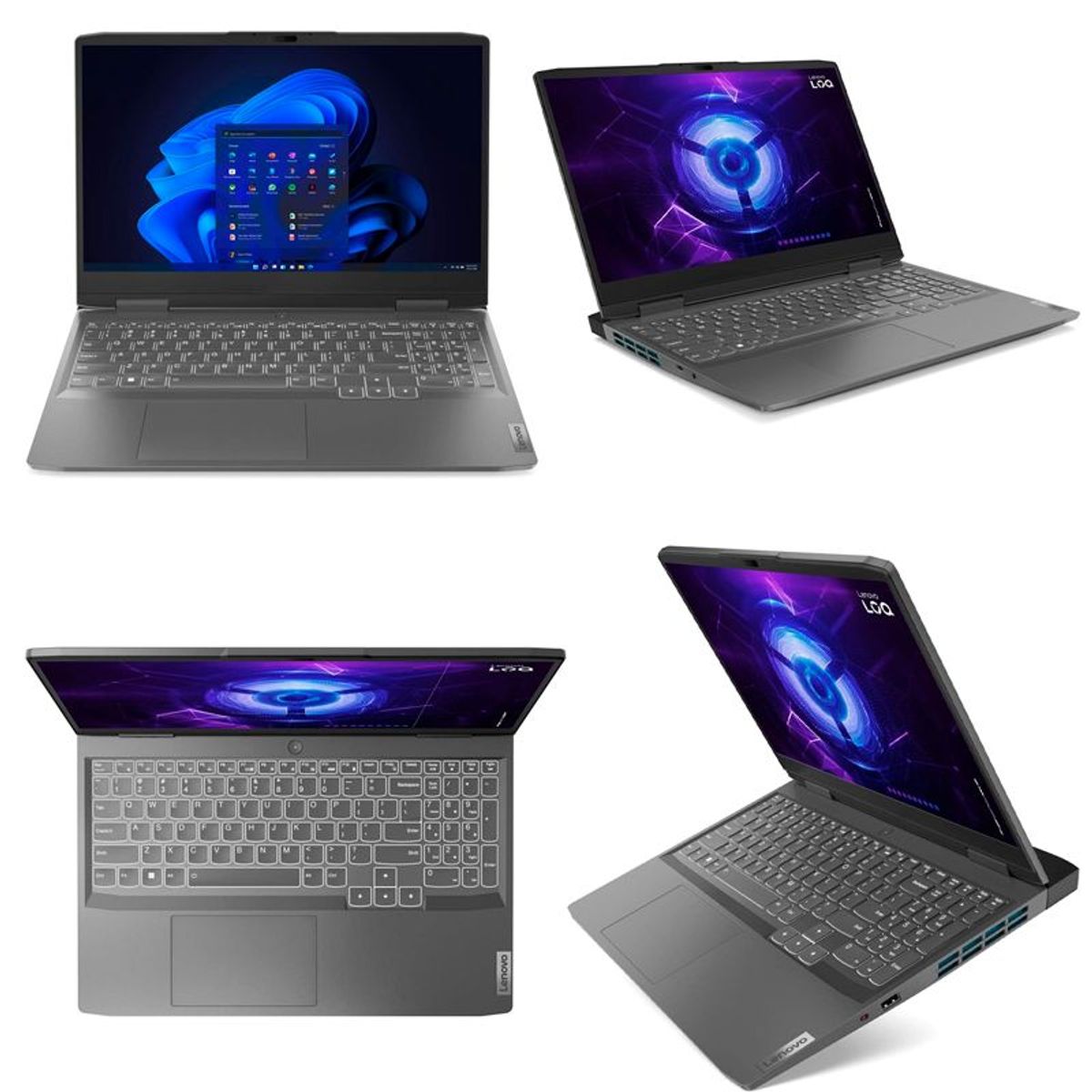 LENOVO - Laptop Gamer Lenovo Core i5-12450H Ram 8GB SSD 512GB RTX 3050 6GB 15.6 " FHD