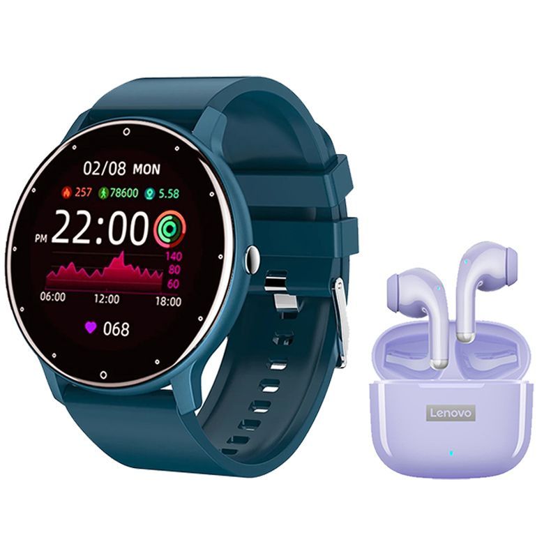 LENOVO - Audífonos Lenovo LP40 Pro De y Toumi Fit 2-B watch Reloj inteligente