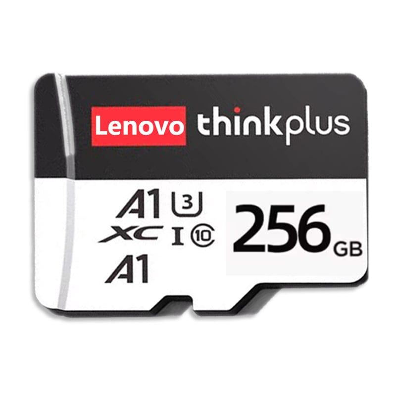 LENOVO - Tarjeta de memoria Lenovo de 256 GB con adaptador de tamaño completo